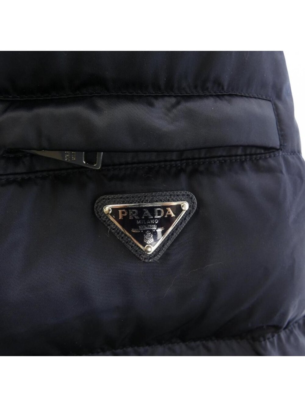 Prada Triangle Logo Rok Down Jacket - Picture 7 of 7